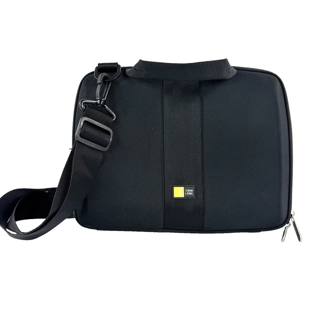 Case Logic Hard Shell Protective Carrying Case Ipad Tablet Holder Black 11x8.5